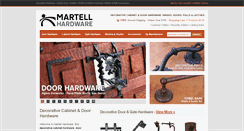 Desktop Screenshot of martellhardware.com