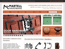Tablet Screenshot of martellhardware.com